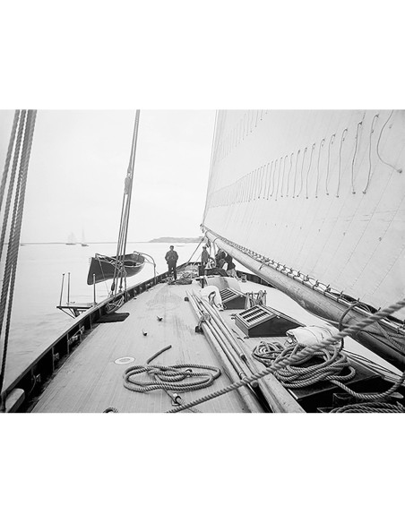 Cubierta del Mayflower, 1886