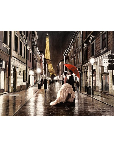 Besándose en París