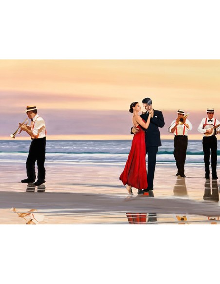 Romance en la playa (detalle)