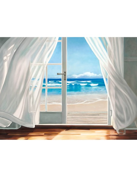 Ventana junto al mar