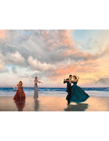 Bailando en la playa