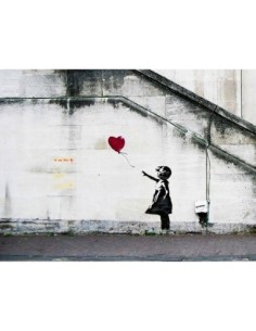 South Bank, Londres (grafiti atribuido a Banksy - detalle)