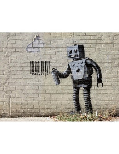 Stillwell Avenue, Coney Island, Nueva York (graffiti atribuido a Banksy)