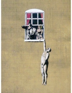 Park Street, Bristol (grafiti atribuido a Banksy)