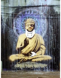 Leake Street, Londres (grafiti atribuido a Banksy)