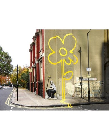 Pollard Street, Londres (grafiti atribuido a Banksy)