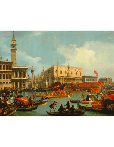 El Bucintoro regresa al muelle frente al Palacio Ducal