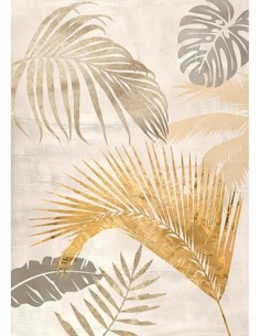 Hojas de palma doradas II