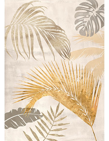 Hojas de palma doradas II