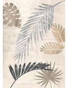 Hojas de palma Plata III