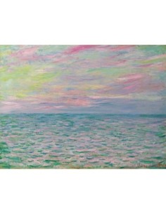 Coucher De Soleil à Pourville, pleno miércoles