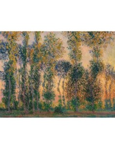 Álamos en Giverny, amanecer
