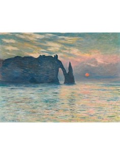 Amanecer en Etretat