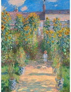 El jardín del artista en Vétheuil, 1881