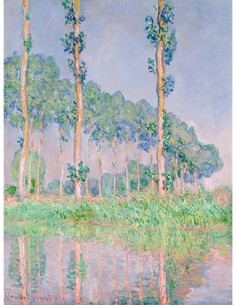 Álamos, efecto rosa, 1891