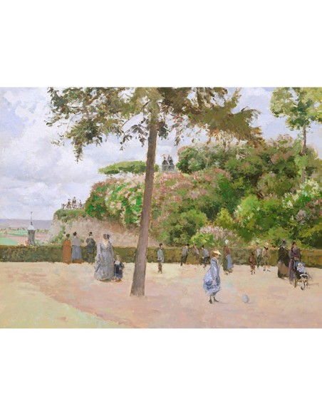 El jardín público de Pontoise