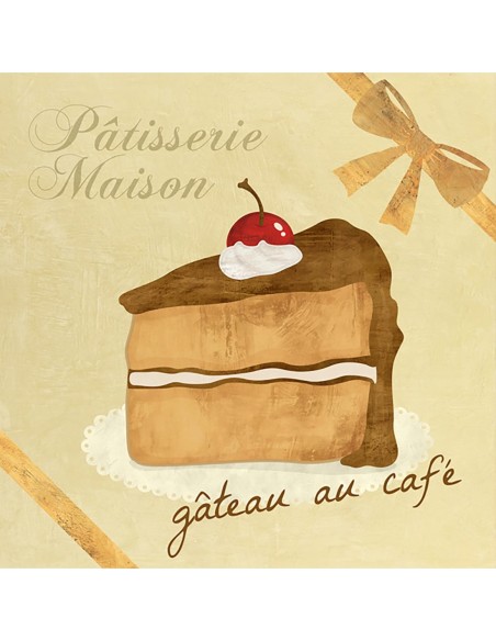 Pastel de café