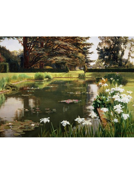 El jardín, Sutton Place, Inglaterra