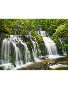 Cascada Cataratas Purakaunui, Nueva Zelanda