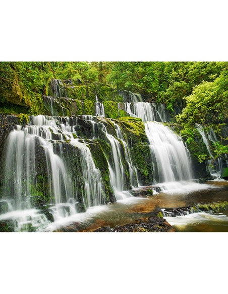 Cascada Cataratas Purakaunui, Nueva Zelanda