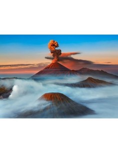 Semeru, Bromo, volcanes Batok, Java, Indonesia
