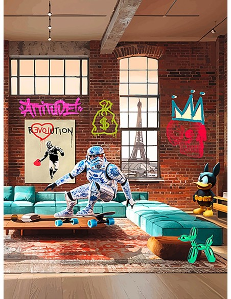 Surrealoft, Actitud (detalle)