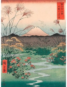 Llanura de Otsuki en la provincia de Kai