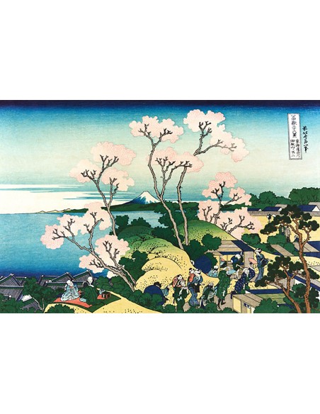 Colina Goten-yama, en Shinagawa, alrededor de 1830
