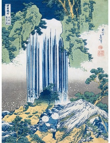 Las cataratas de Yoro, ca. 1830-1831