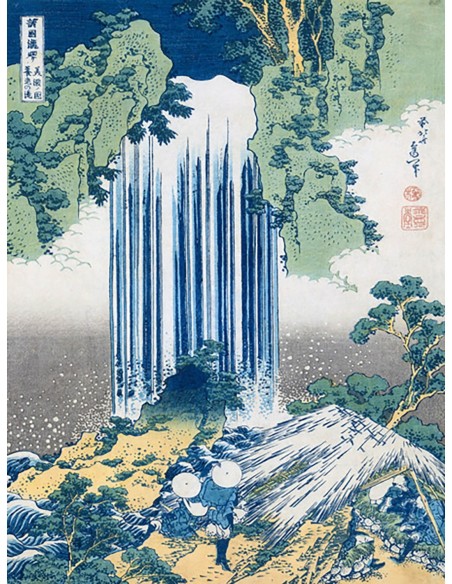 Las cataratas de Yoro, ca. 1830-1831