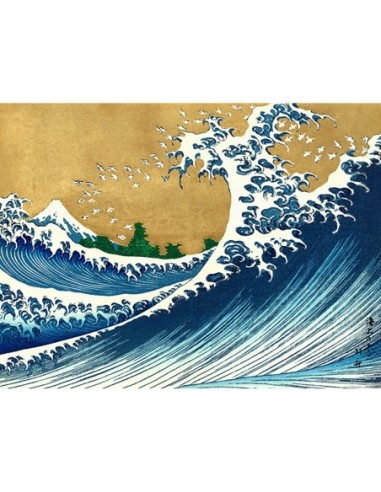 La gran ola (desde 100 vistas del monte Fuji)