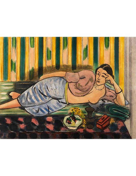 Odalisca en el cofre rojo, 1926