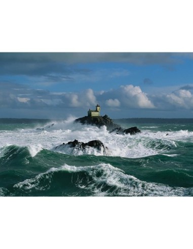 Faro de Tévennec, mar de Iroise