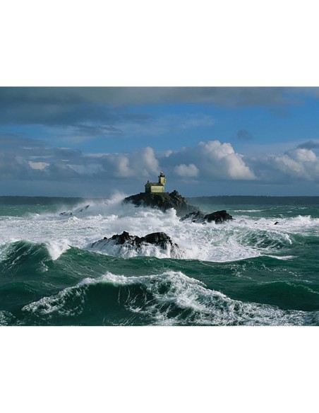 Faro de Tévennec, mar de Iroise