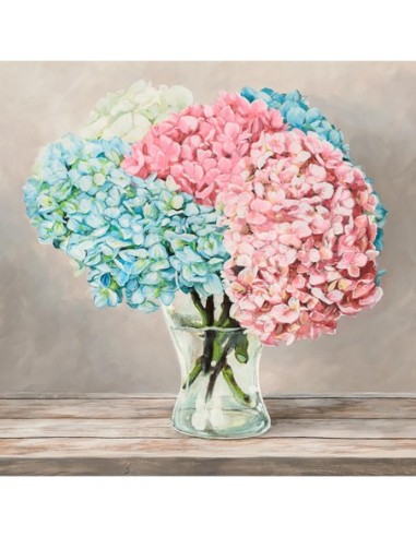 Flores y jarrones blancos II