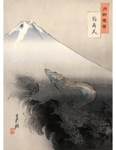 Dragón ascendiendo al cielo