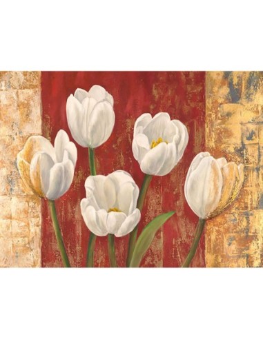 Tulipanes en rojo real