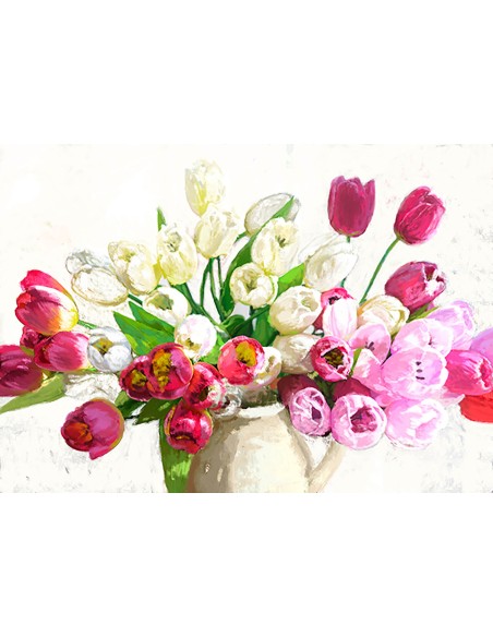 Ramo sobre fondo blanco