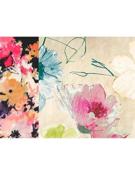 Composición floral feliz I