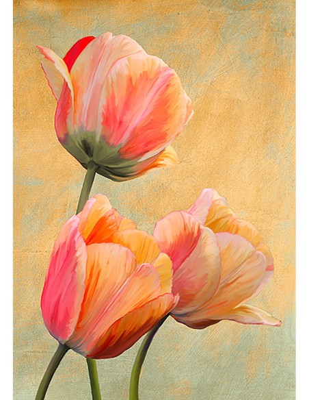 Tulipanes dorados I