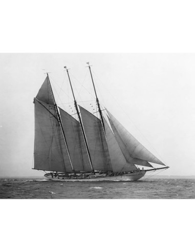 La goleta Karina navegando, 1919