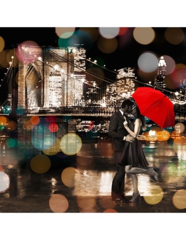 Un beso en la noche (detalle)