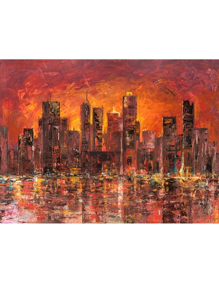 Atardecer en Nueva York