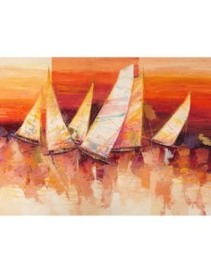 Velas en el horizonte (detalle)