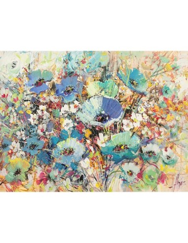 Campo de flores en primavera