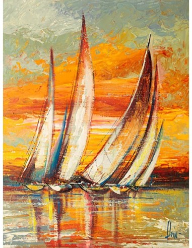 Regata al atardecer I