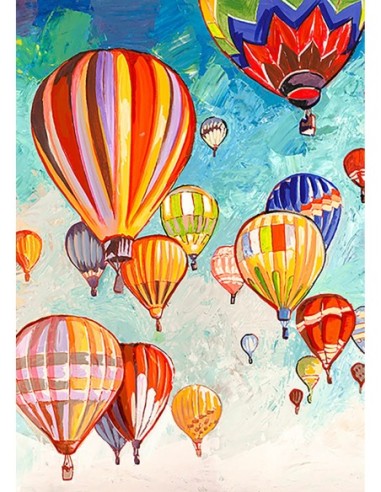 Baile en globo aerostático (detalle)