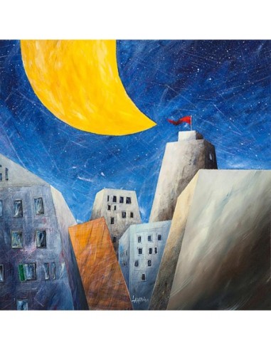 Bajo una gran luna amarilla