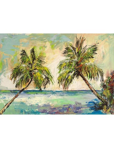 Palmeras al sol (detalle)