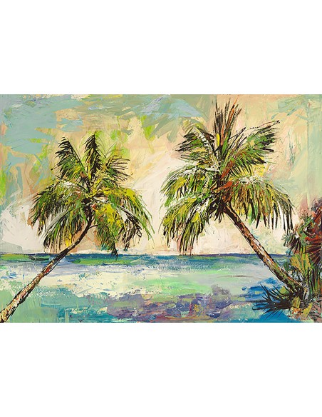 Palmeras al sol (detalle)